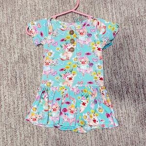 Posh Peanut 6-12 month twirl skirt bodysuit